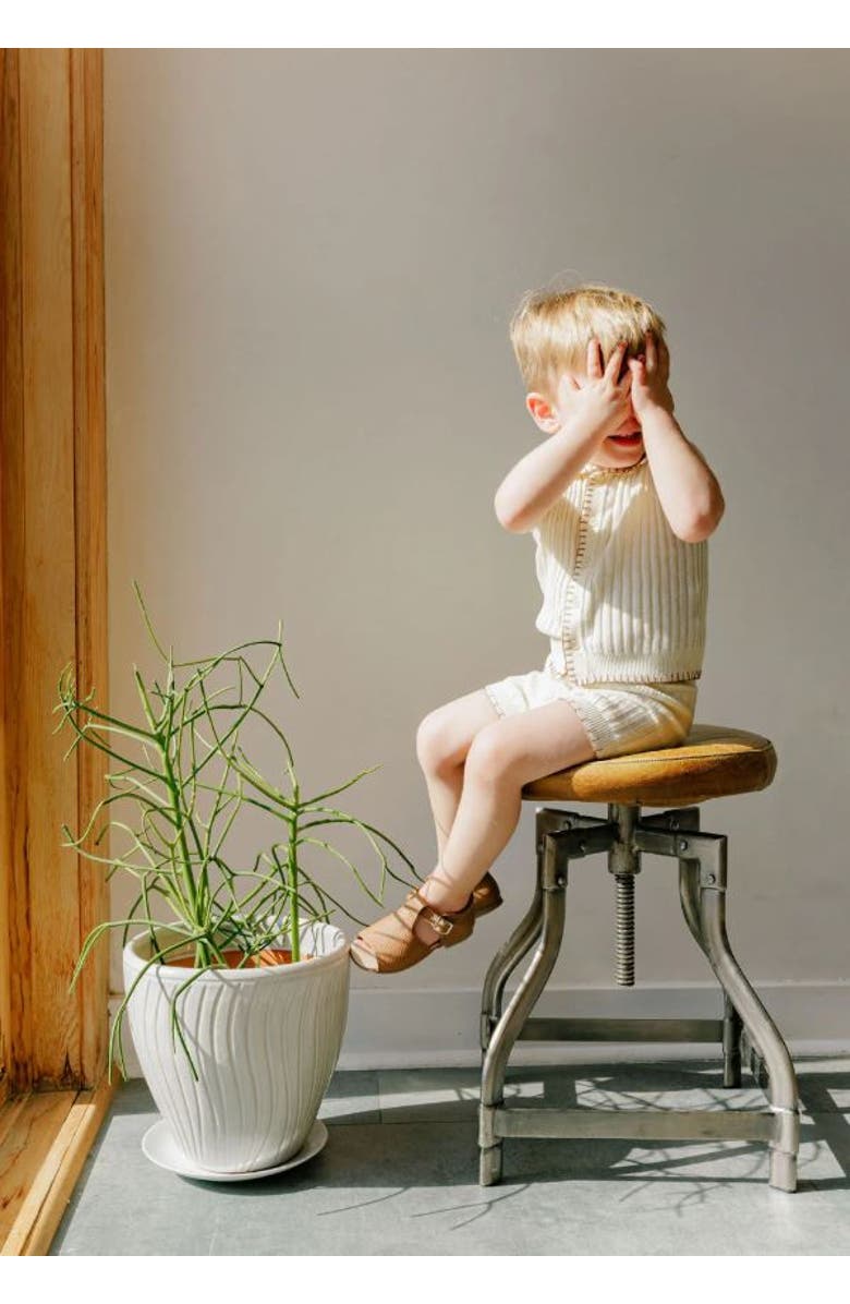 Ely's & Co. Looms Stitch Collection - Whip Knit Top, Alternate, color, Natural