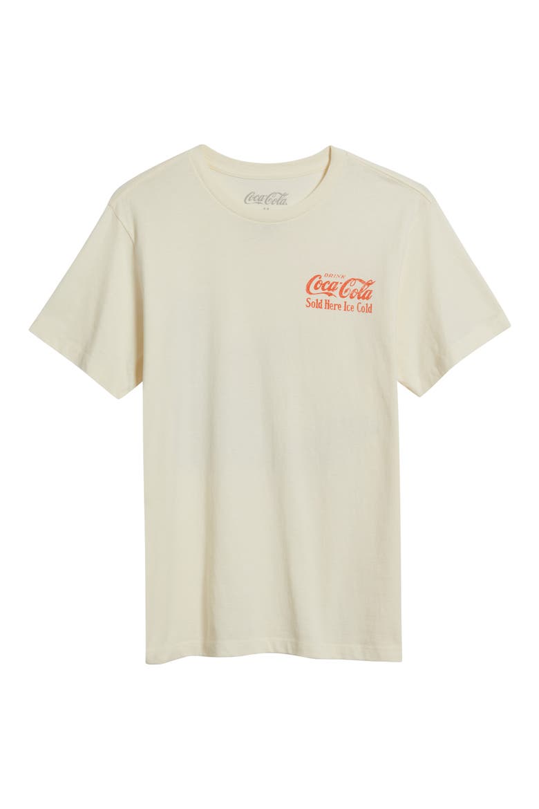 Coca-Cola Baseball Graphic T-Shirt, Alternate, color, IVORY