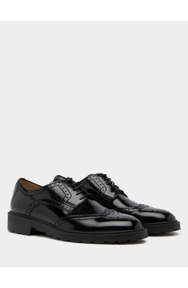 Bally Eduard Derby in Leather, Alternate, color, Black