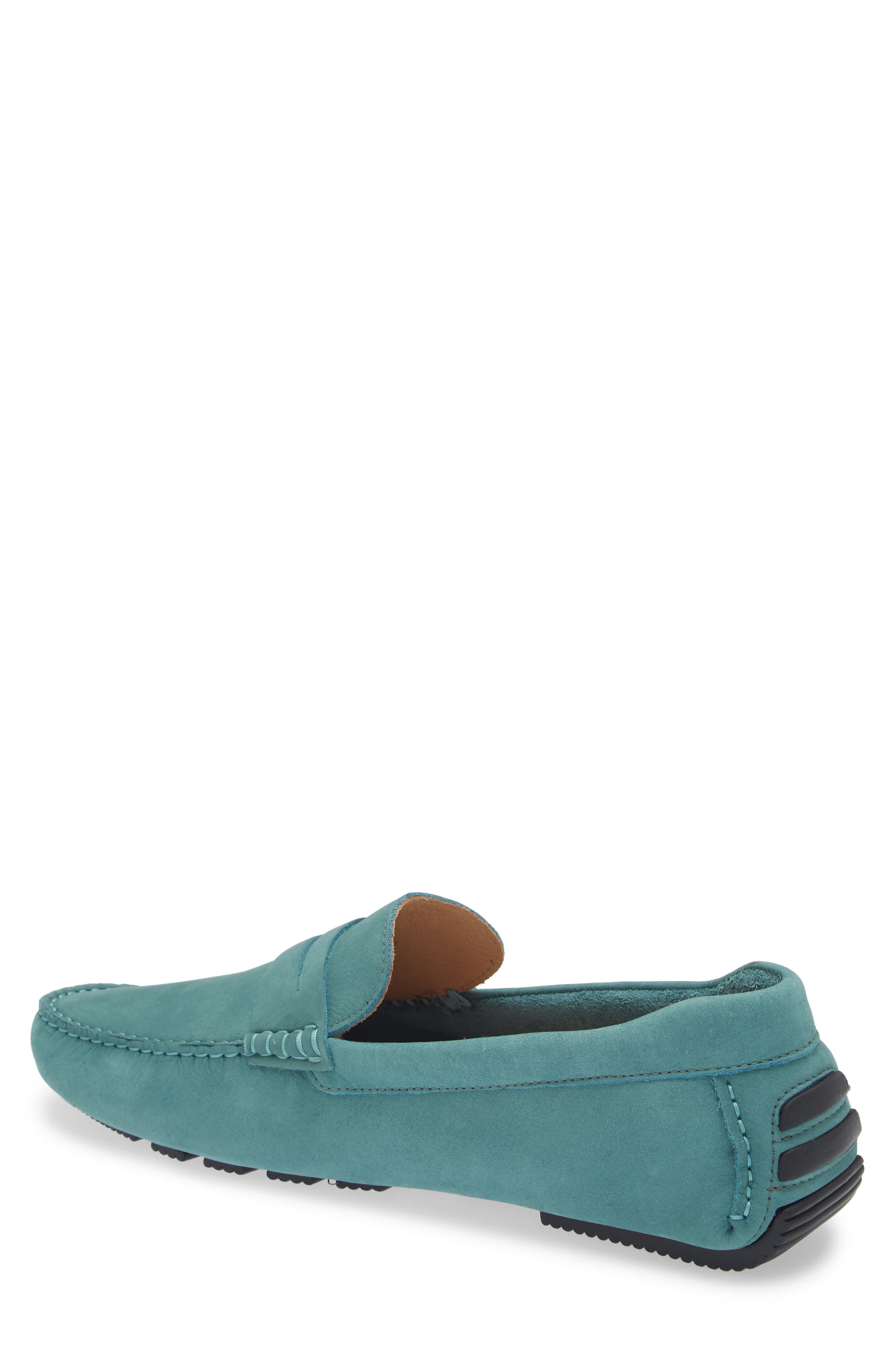 Cody Driving Loafer, Alternate, color, TEAL HYDRO
