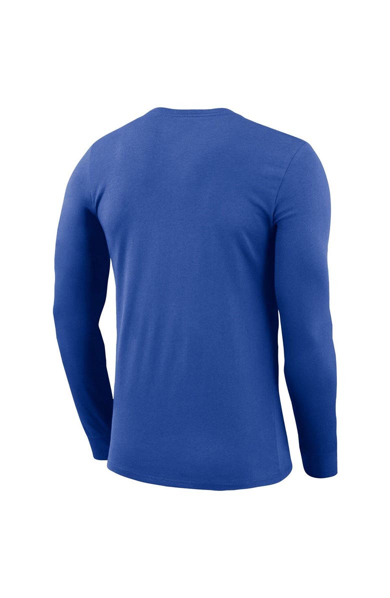 Jordan Brand Men's Jordan Brand Royal Florida Gators Basketball Icon Legend Performance Long Sleeve T-Shirt, Alternate, color, 