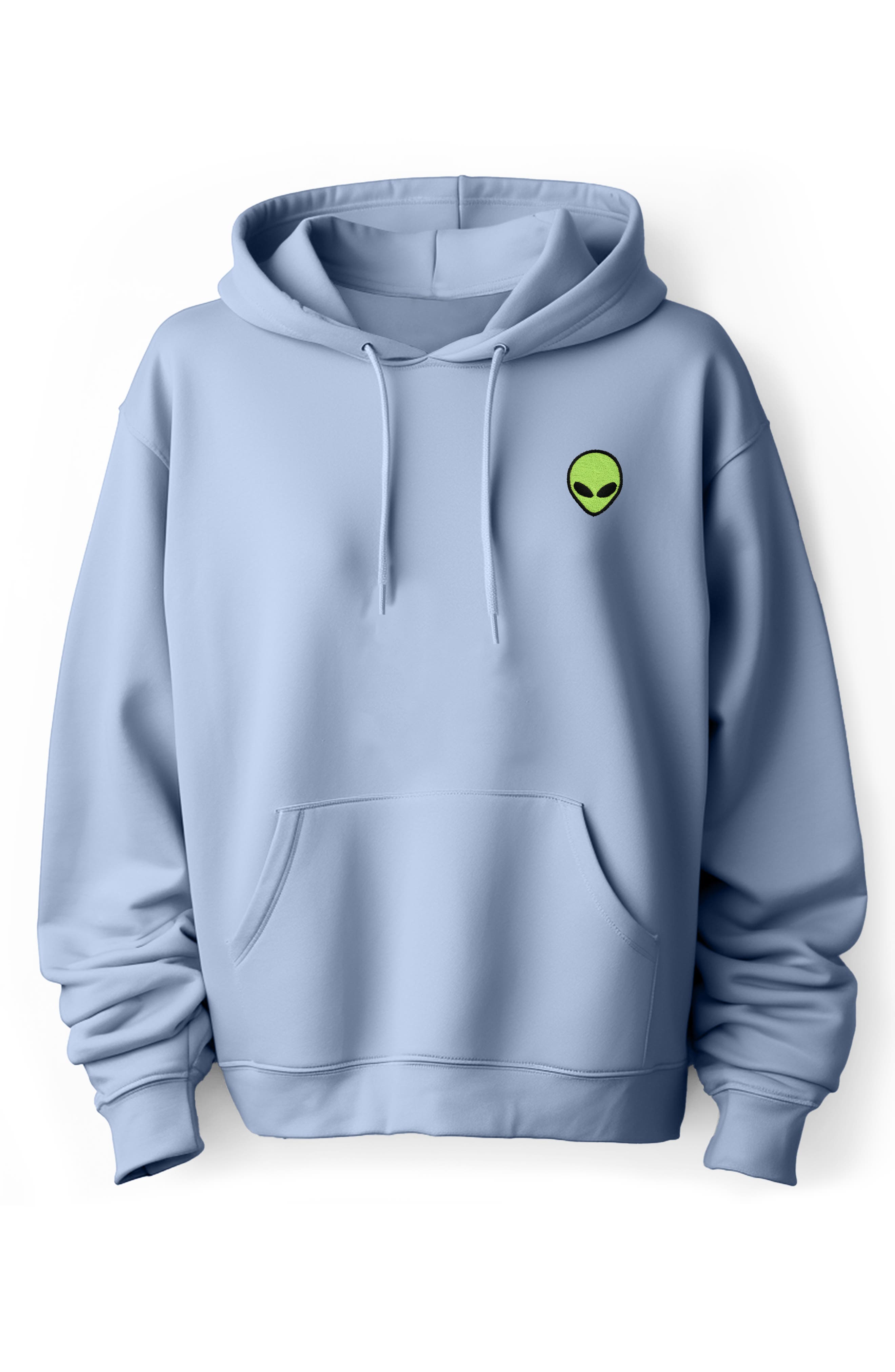 Dalix Alien Fleece Hoodie in Light Blue at Nordstrom, Size Small