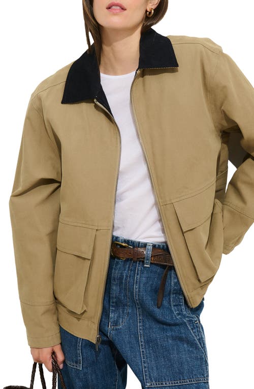 Alex Mill Essex Cotton Canvas Jacket In Brown