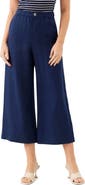FIFTEEN TWENTY Mason Linen Blend Crop Pants