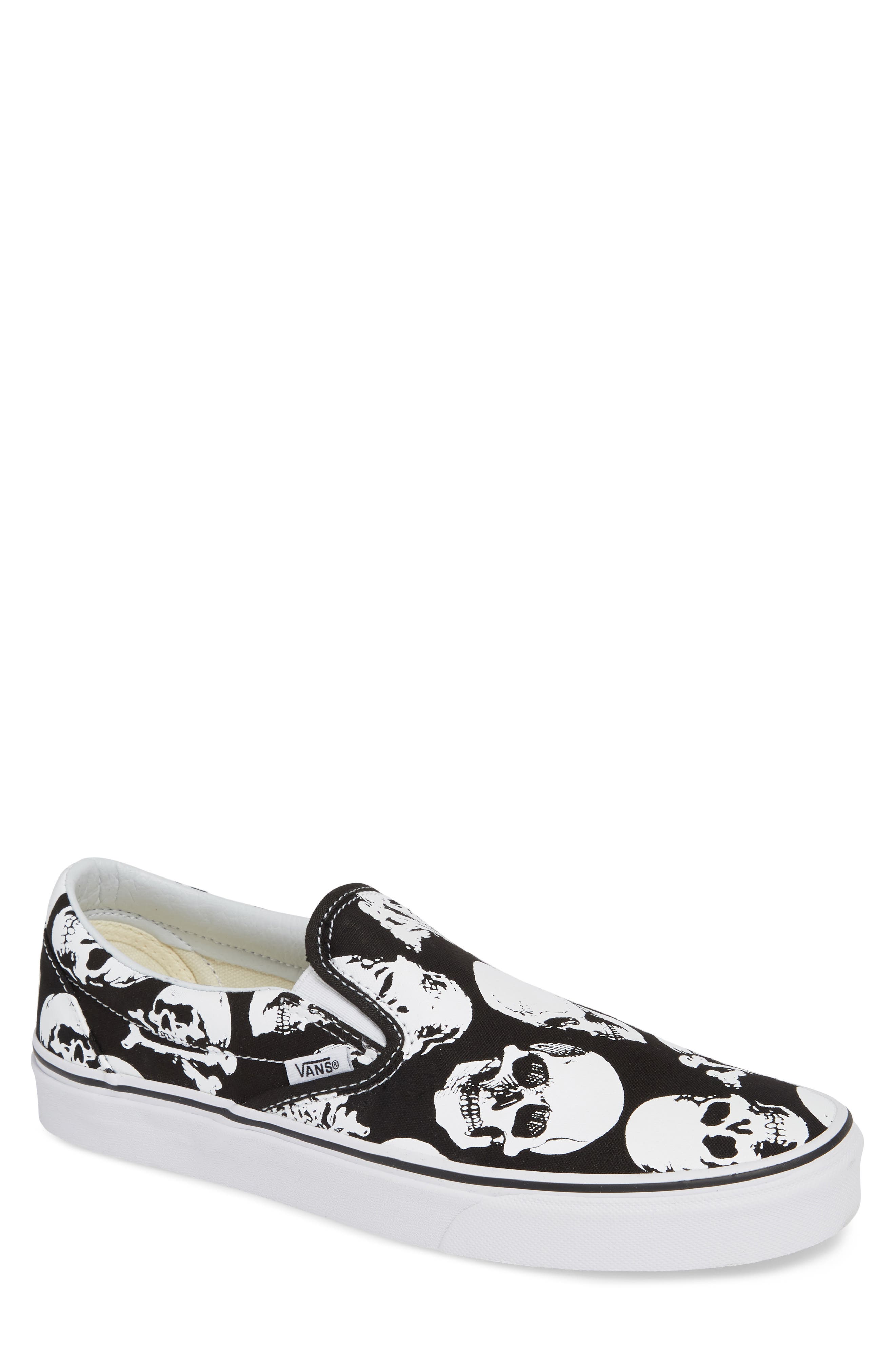 Vans Classic - Skulls Slip-On, Main, color, 