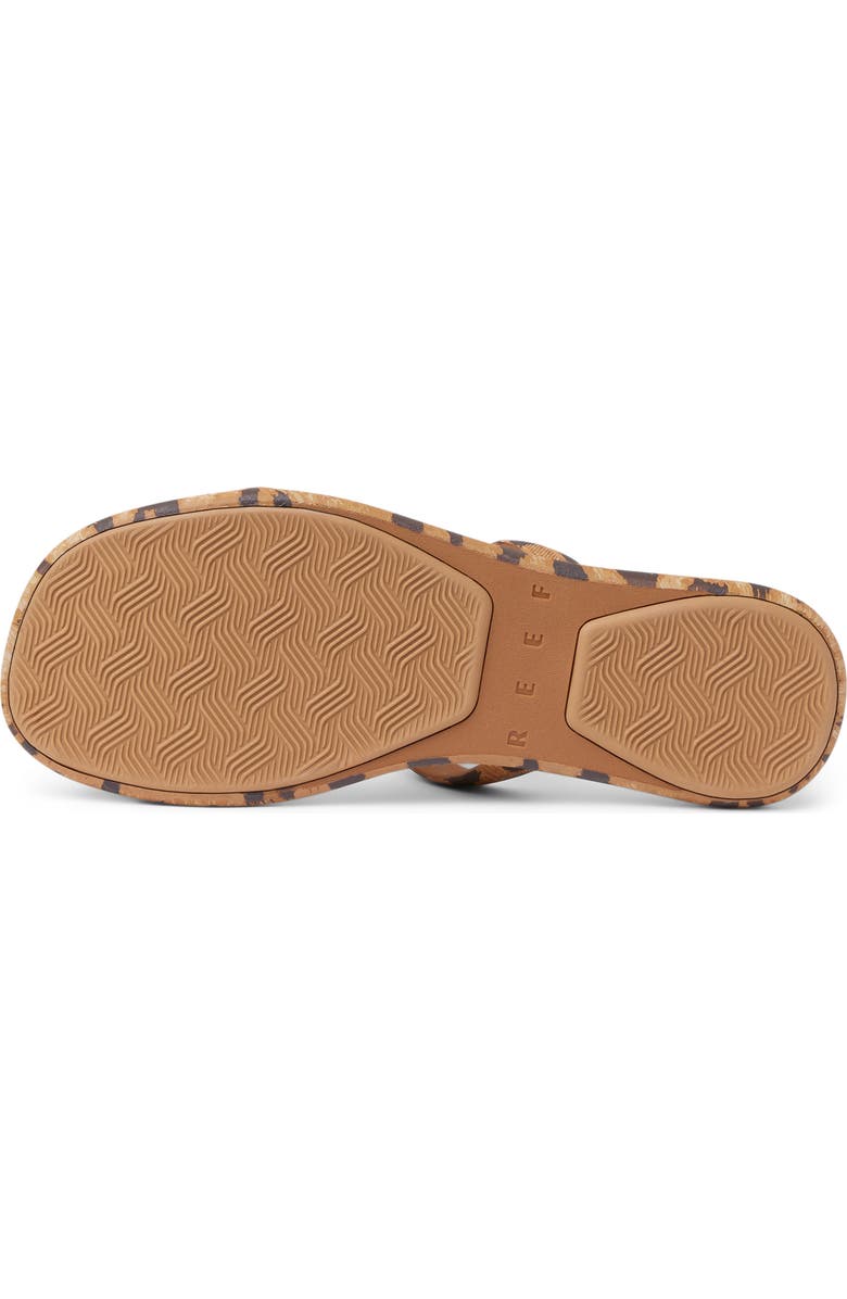 Reef Water Willow Marina Slide Sandal, Alternate, color, Leopard