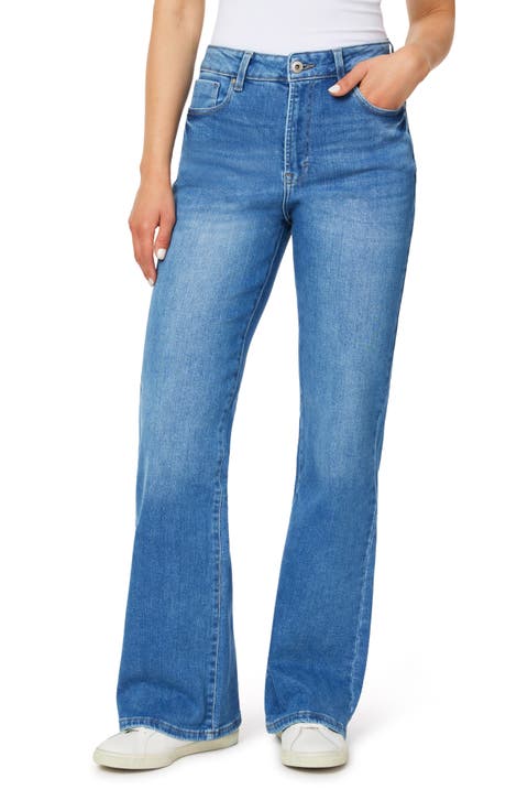 Violet Curvy Stretch Flare Jeans