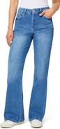 Kensie Violet Curvy Stretch Flare Jeans
