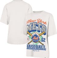 Stoney Clover Lane X '47 Women's '47 x Stoney Clover Lane Sand New York Mets Crossover Base Foundation T-Shirt