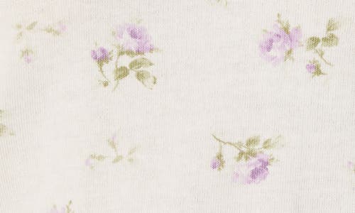 Ralph Lauren Floral Cotton-blend Henley Jogger Pj Set In Multi