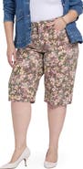 NYDJ Kristie '80s Raw Hem Denim Bermuda Shorts