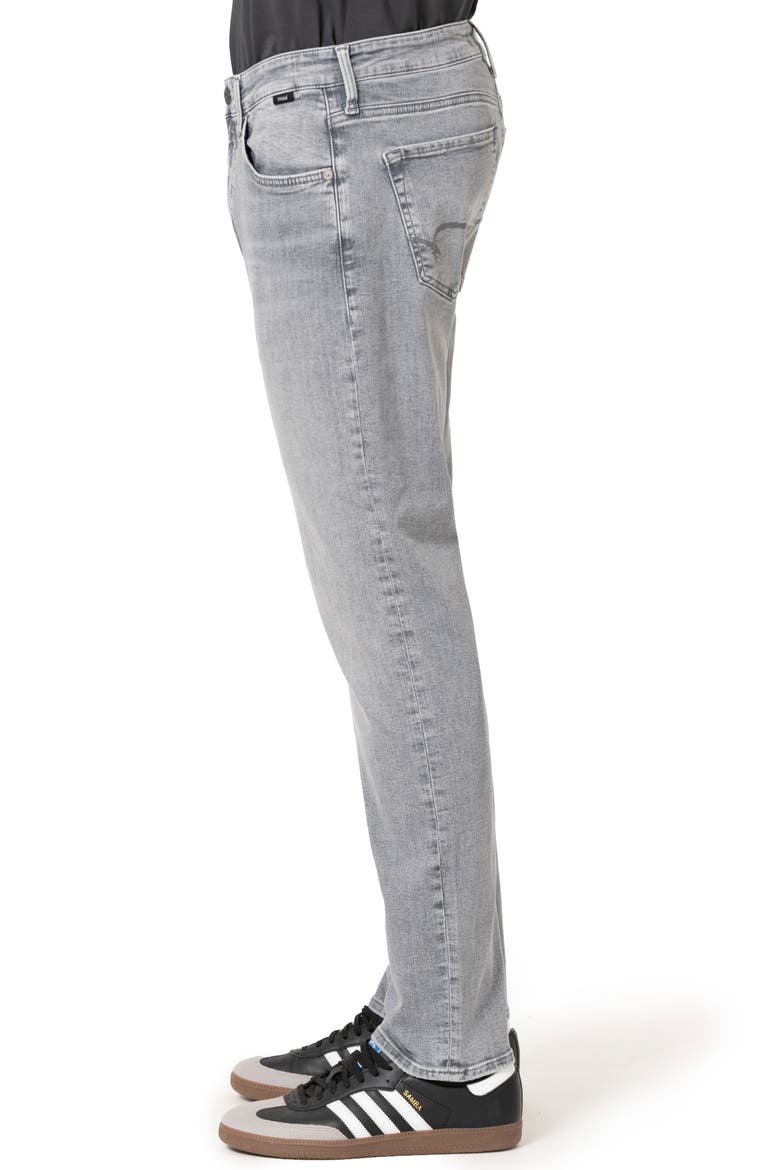 Jake Slim Fit Jeans, Alternate, color, LIGHT GREY BRUSHED TUCS