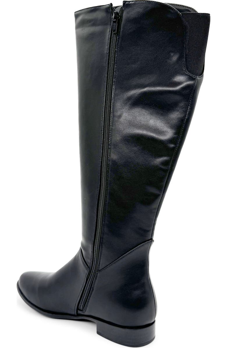 CHELSEA CREW Dior Knee High Boot, Alternate, color, Black