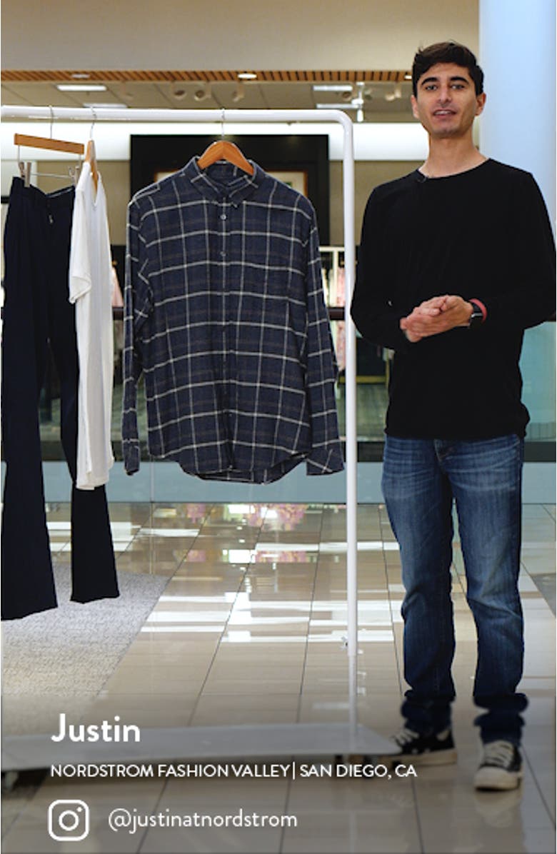 Lennox Plaid Button-Up Shirt, sales video thumbnail