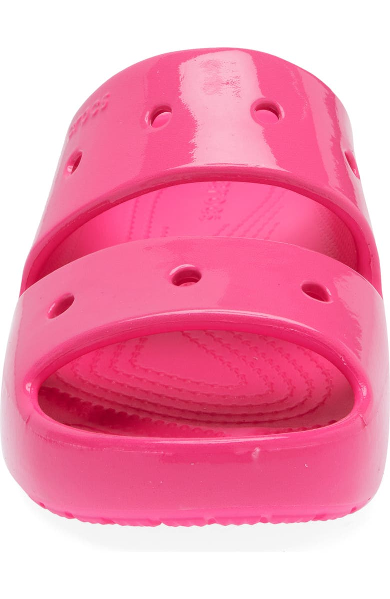 CROCS Classic Neon Slide Sandal, Alternate, color,