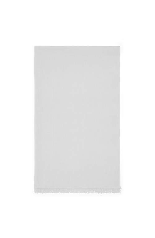 Brunello Cucinelli Cashmere And Silk Scarf In White
