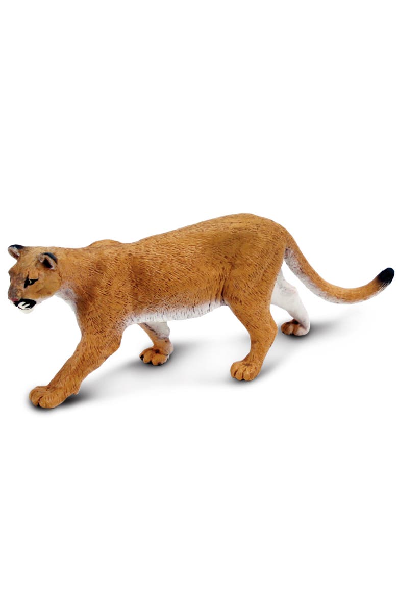 Safari Ltd. Mountain Lion Kids Toy Figure, Main, color, NO COLOR