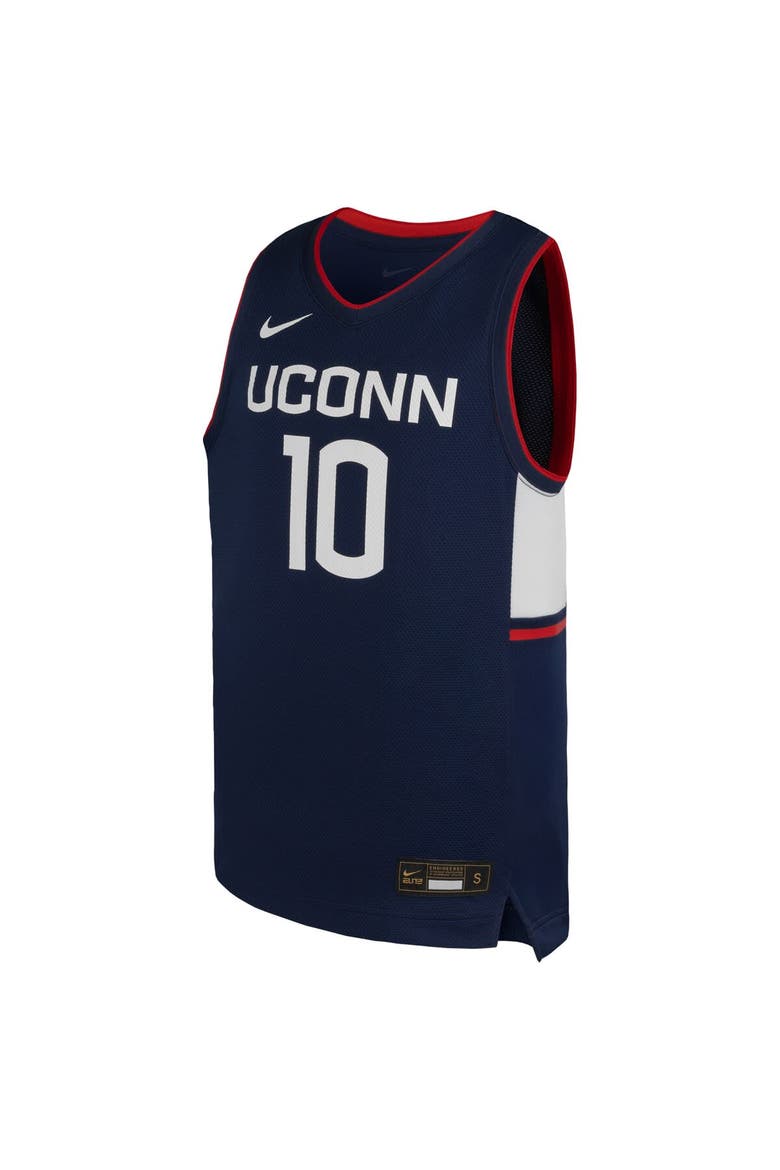 Youth Jordan Brand #10 Navy UConn Huskies Replica Basketball Jersey, Alternate, color, Navy