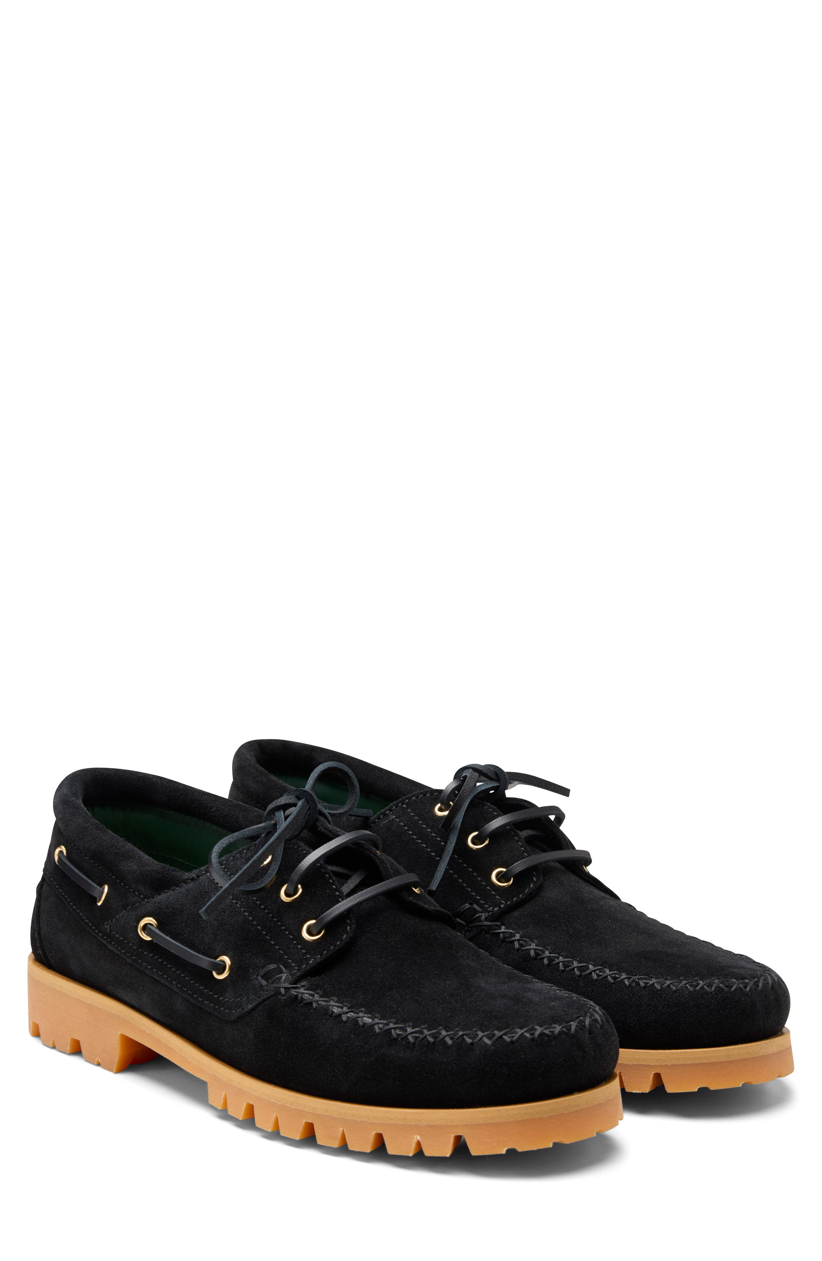 VINNY'S Suede Boat Shoe