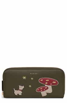 Radley Mushroom Mate Large Zip Around Wallet