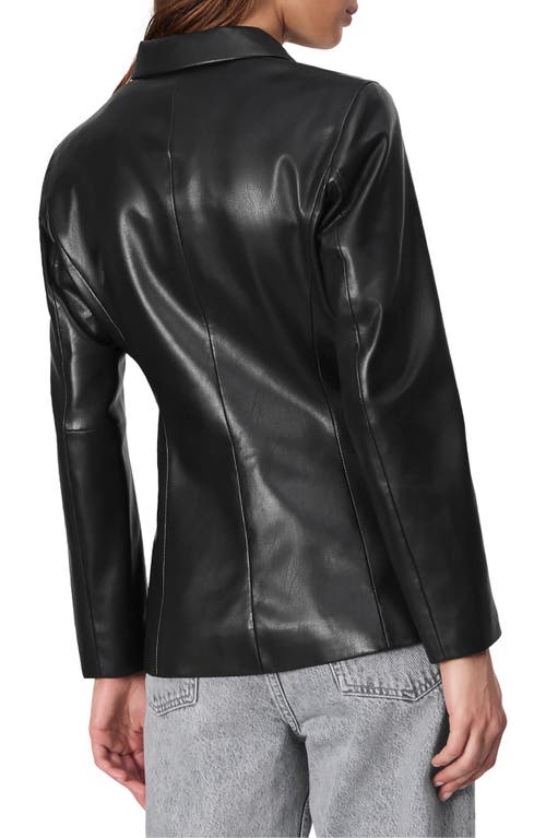 Rag & Bone Drew Faux Leather Blazer