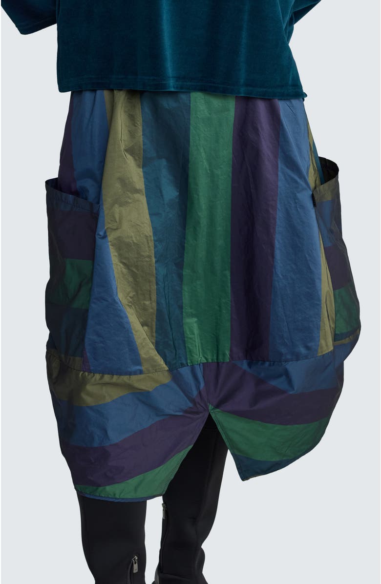 LUUKAA Crimson Balloon Skirt, Main, color, Oasis Blue