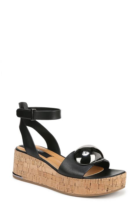 Taysha Ankle Strap Platform Wedge Sandal (Women)