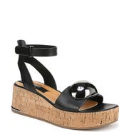 Franco Sarto Taysha Ankle Strap Platform Wedge Sandal