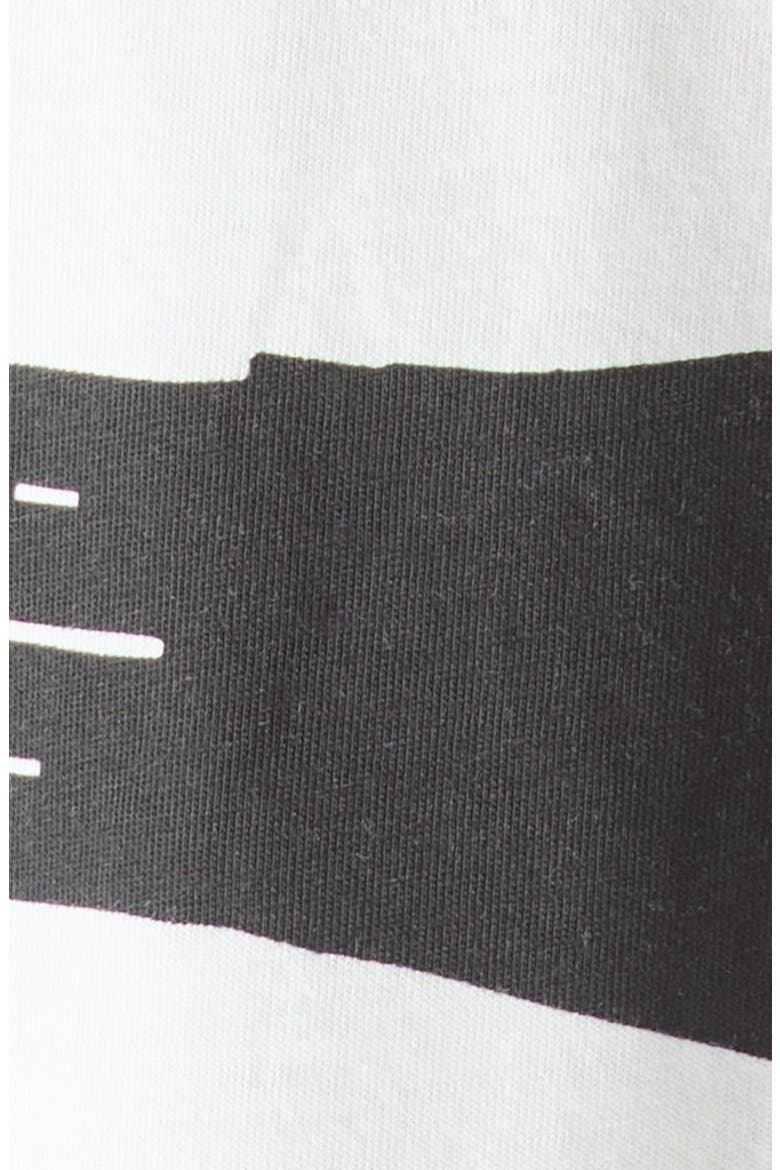 Oversize Trompe l'Oeil Lingerie Tall Graphic T-Shirt, Alternate, color, WHITE