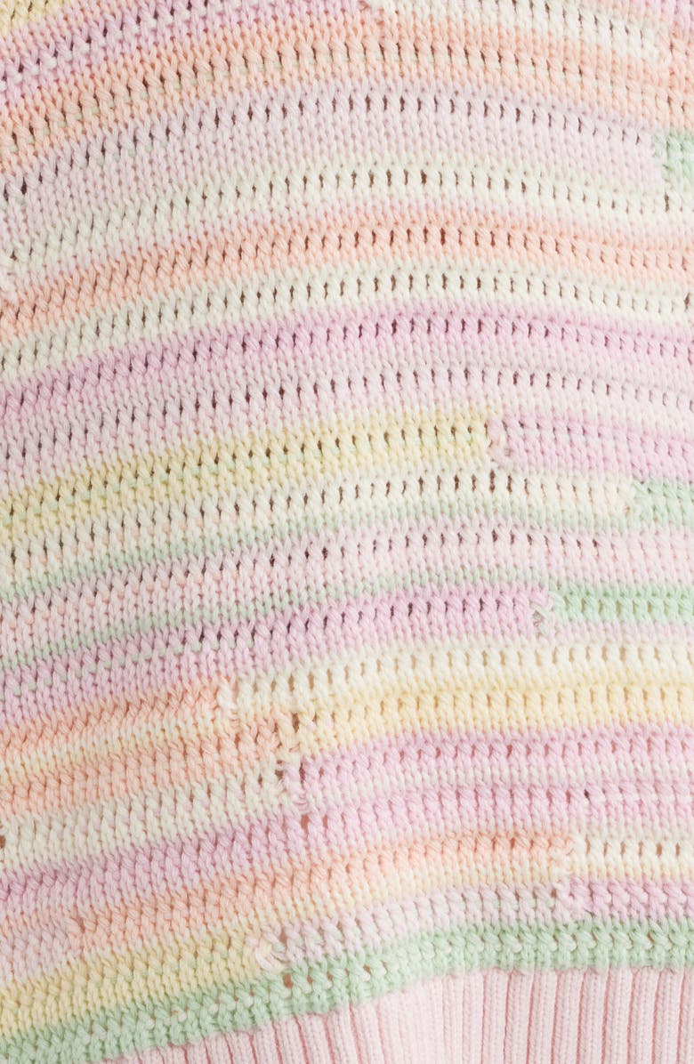 LoveShackFancy Marlieanna Sweater, Alternate, color, Tropical Swirl