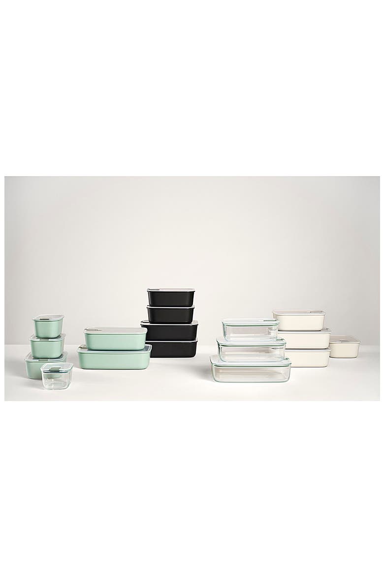 Easyclip 3-Piece Rectangular Lunch Box Set, Alternate, color, SAGE