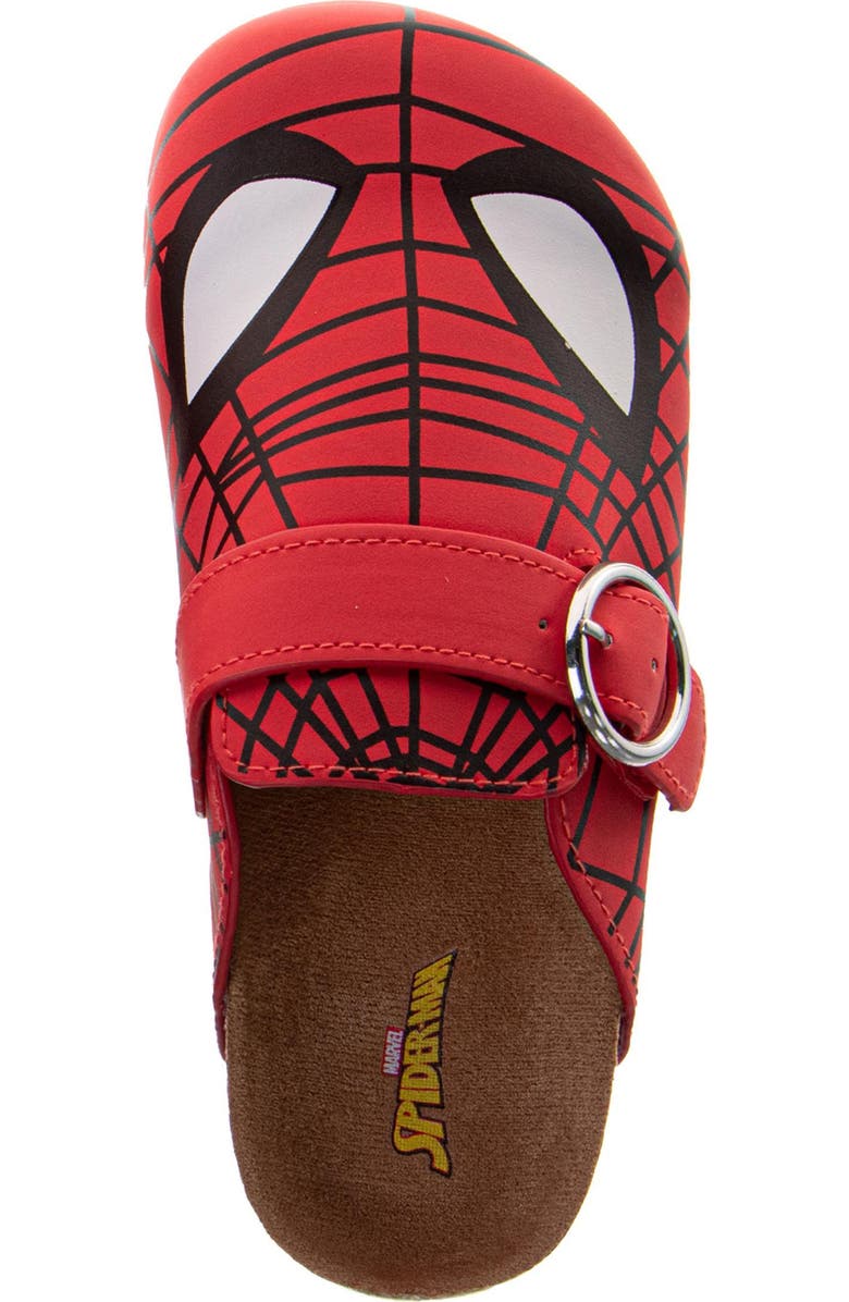 Spider-Man Clog Toddler Little Kid, Alternate, color, Red