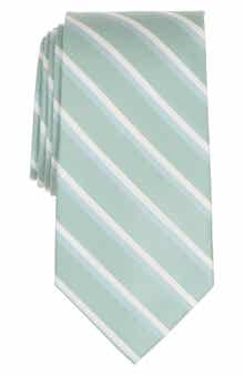 Brooks Brothers Side Wheeler Stripe Silk Blend Tie