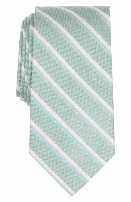 Brooks Brothers Side Wheeler Stripe Silk Blend Tie