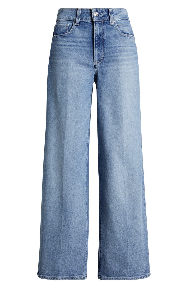 PAIGE Sasha High Waist Wide Leg Jeans, Alternate, color, Walk Of Fame