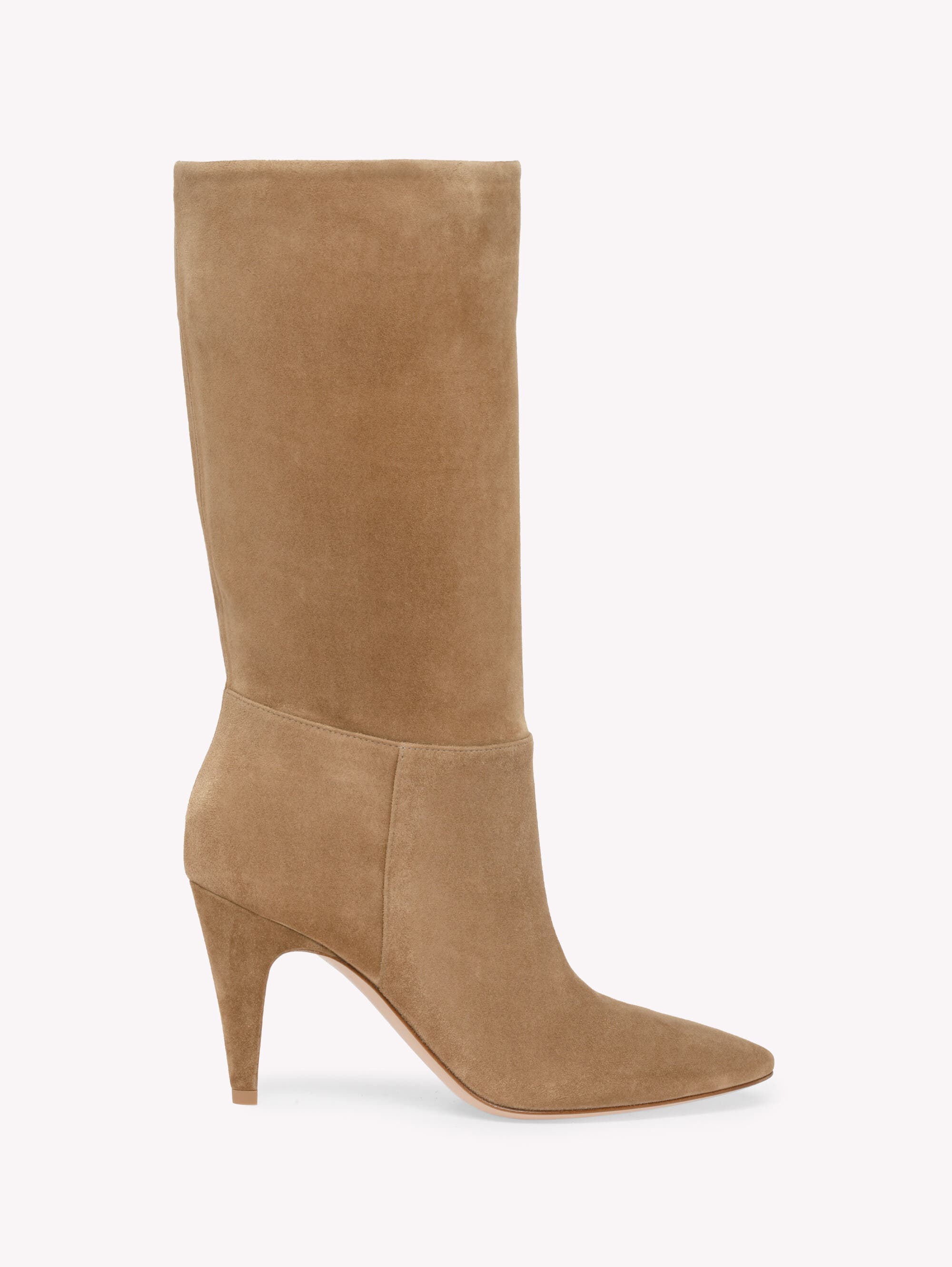 Camel Brown Suede