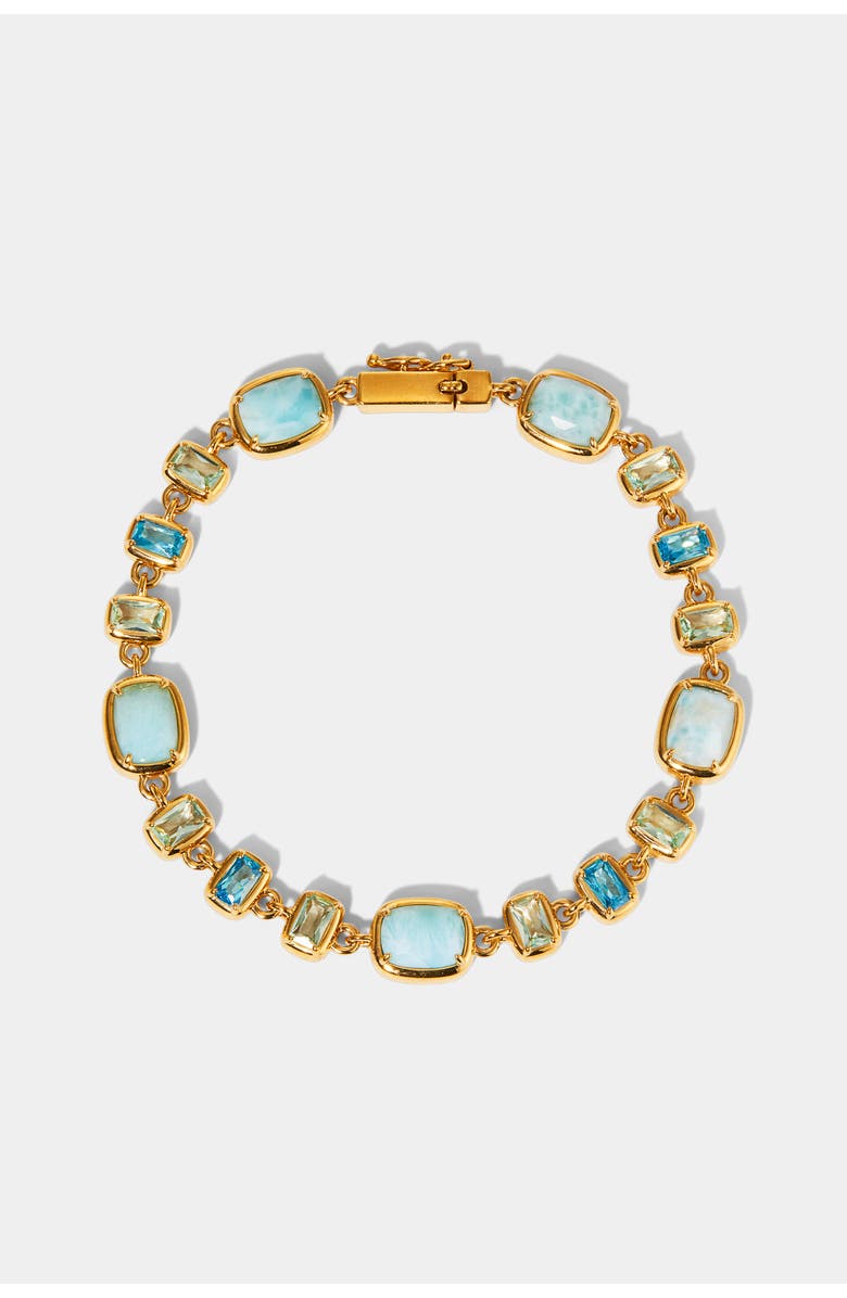 Nadri Cabarete Multi Line Bracelet, Main, color, Gold