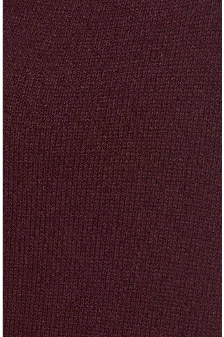 Easy Circle Cardigan, Alternate, color, BURGUNDY STEM