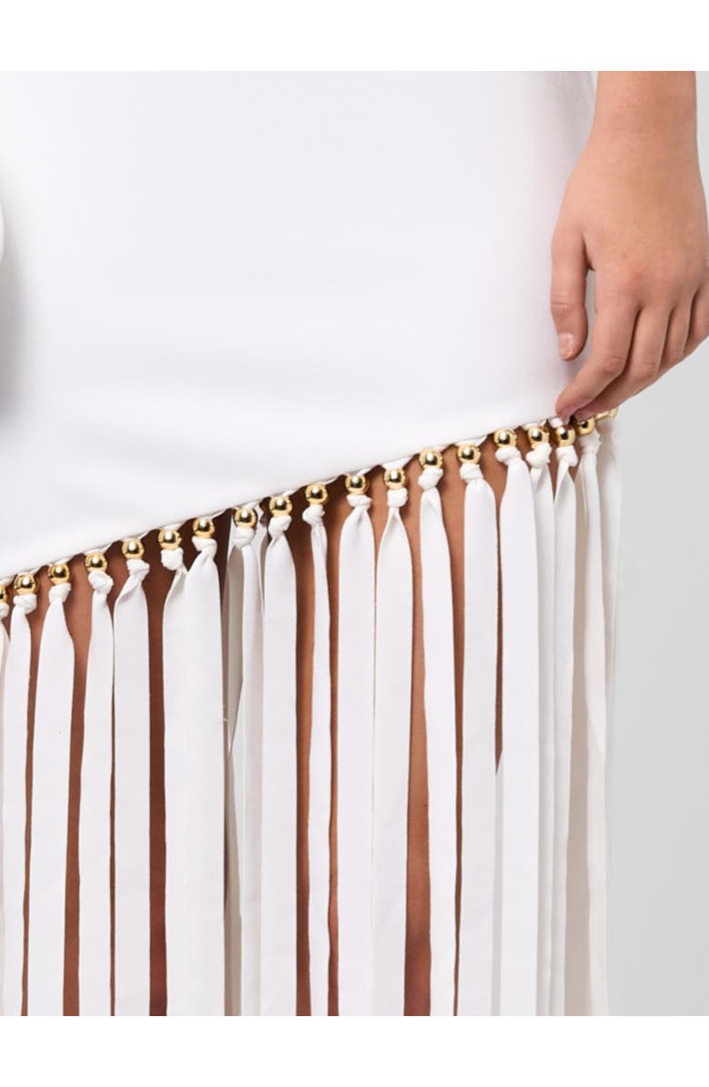 RACHEL Rachel Roy Catalina Fringe Midi Dress, Alternate, color,