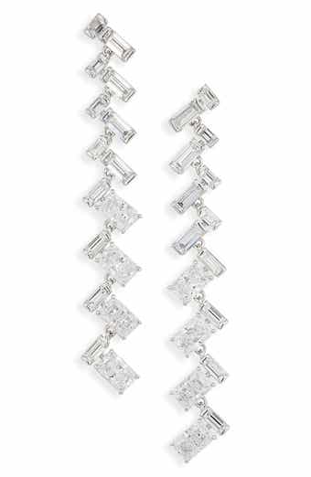 Nadri Gwen Linear Drop Earrings