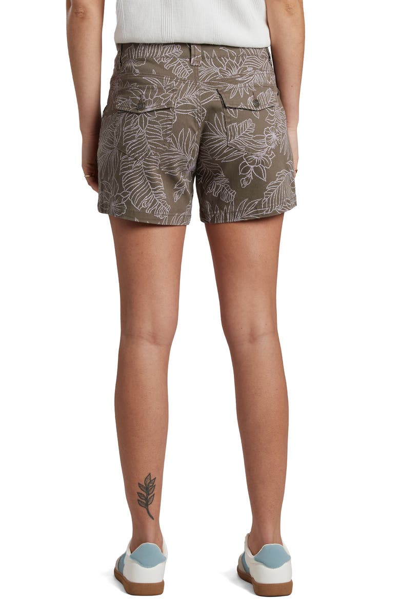 SUPPLIES BY UNIONBAY Alix Maui Mid Rise Floral Shorts, Alternate, color, 