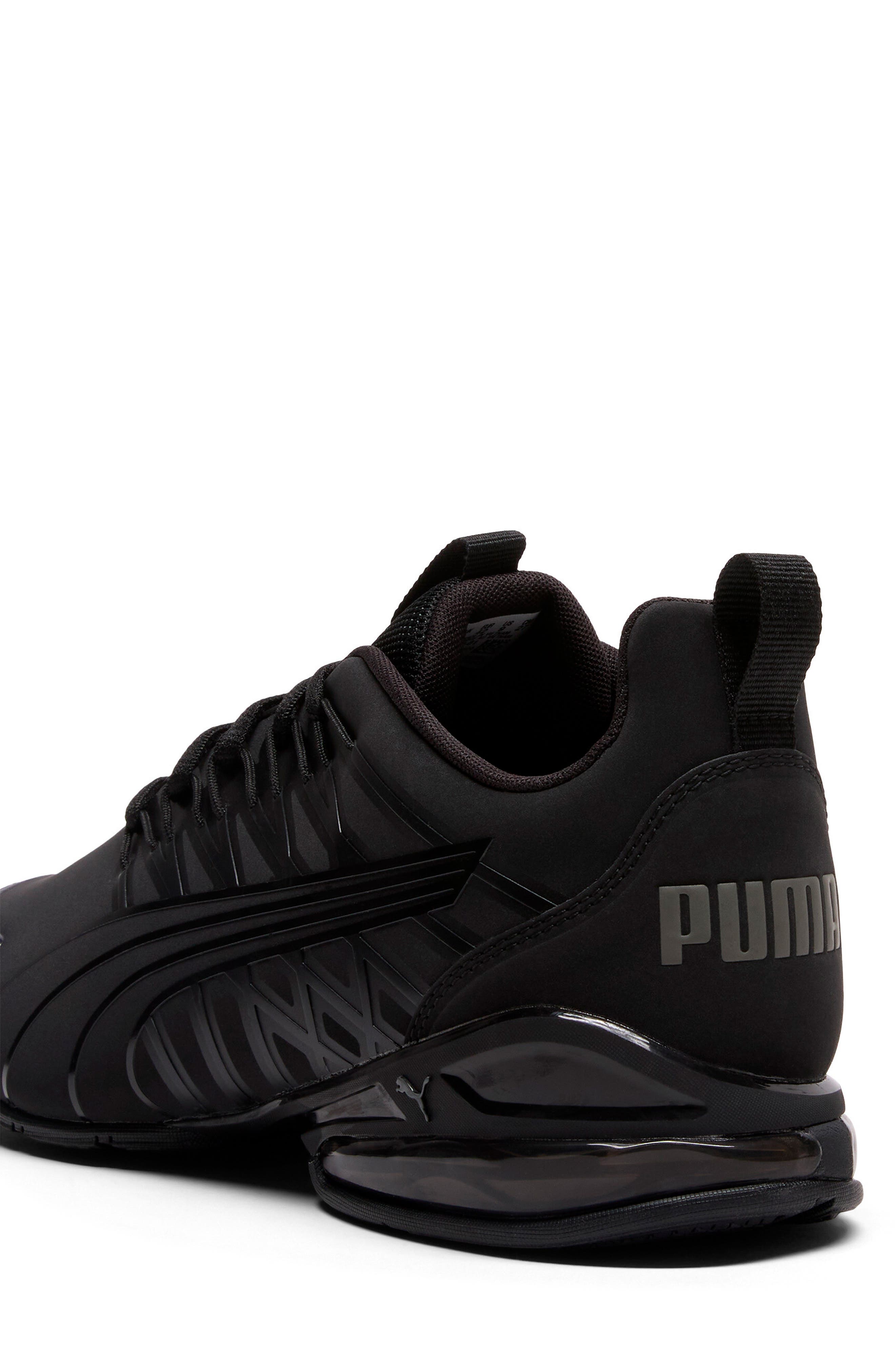 Voltaic Evo Sneaker, Alternate, color, PUMA BLACK/ COOL DARK GRAY