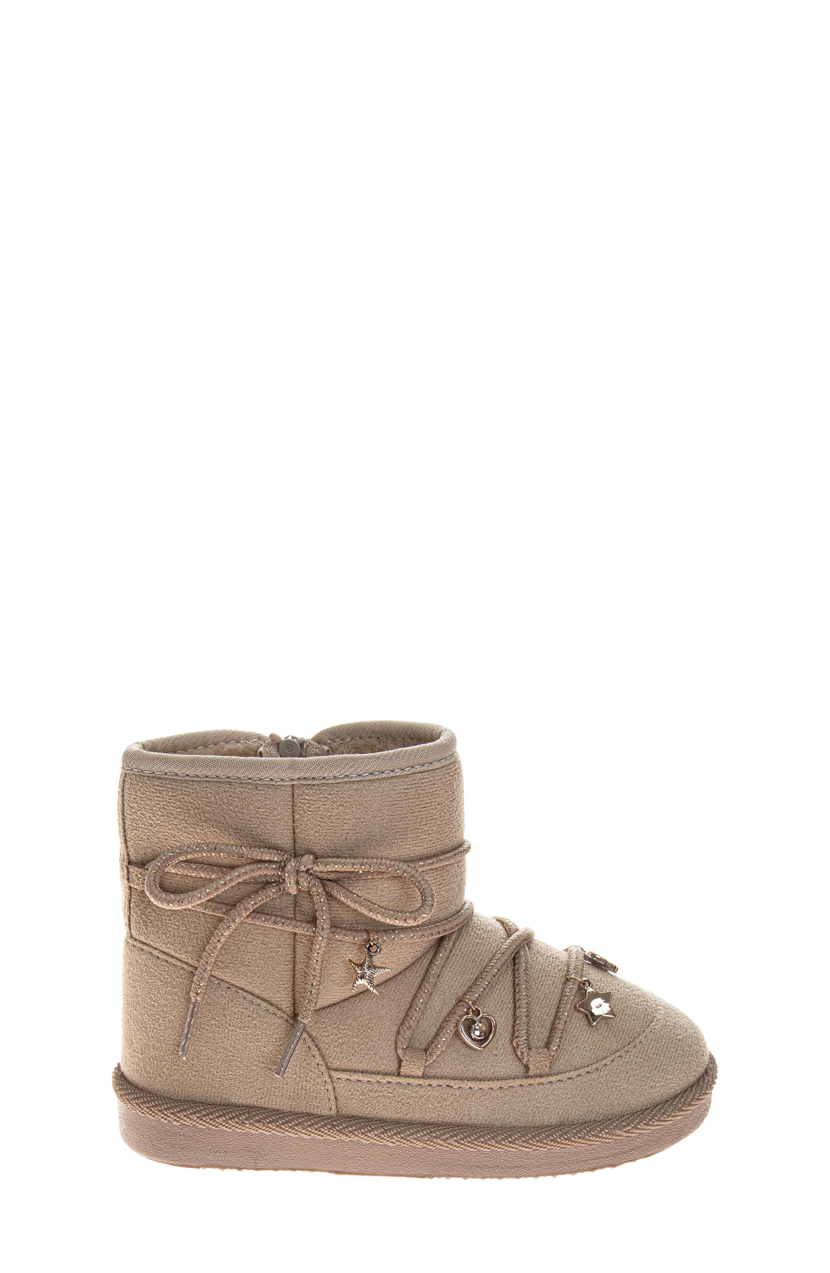 Kids' Cozy Winter Boot, Alternate, color, SAND