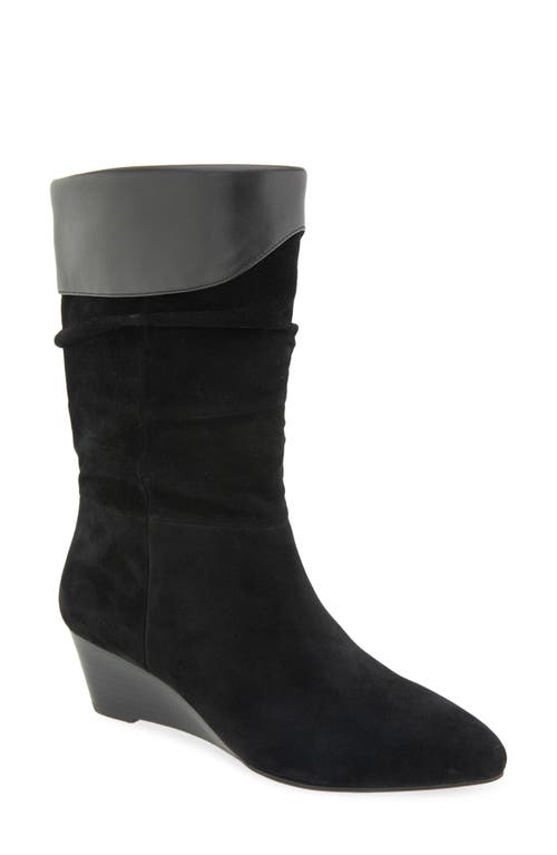 Aerosoles Carmela Wedge Bootie In Black