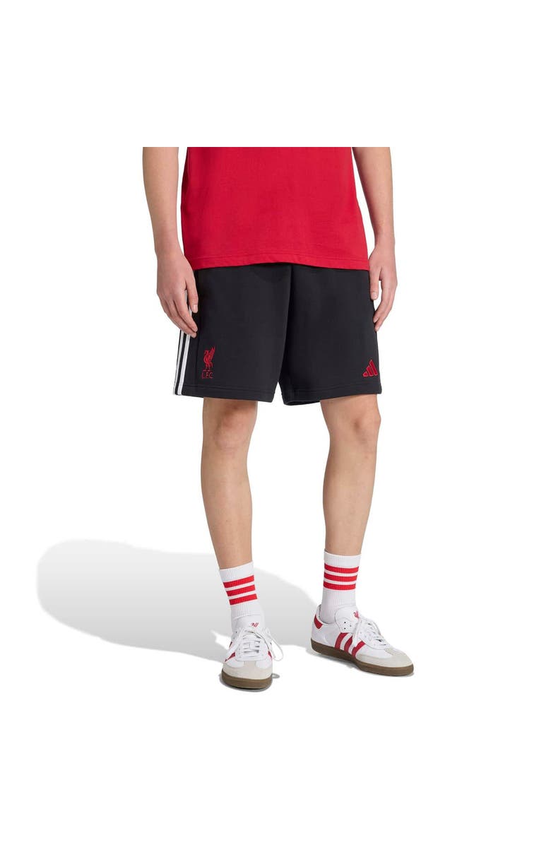 adidas Men's adidas Black Liverpool DNA Shorts, Main, color, 