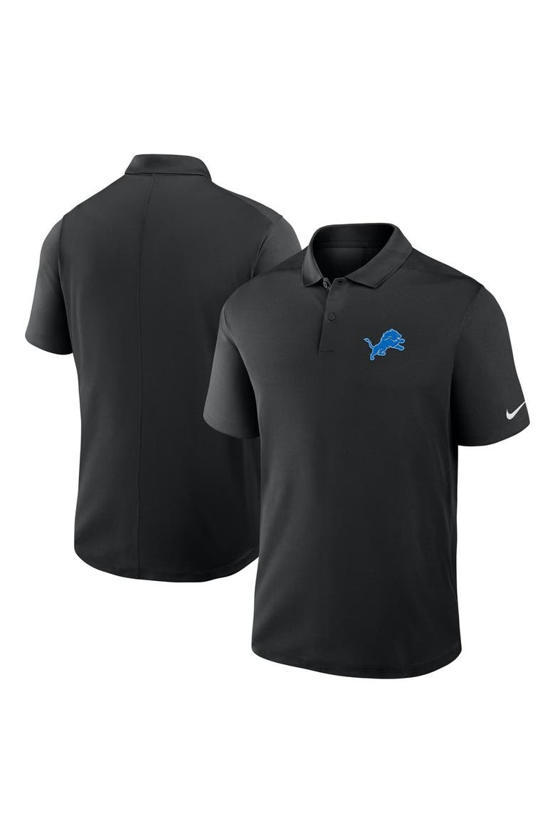 Men's Nike Black Detroit Lions Dri-FIT Victory Polo, Main, color, Black