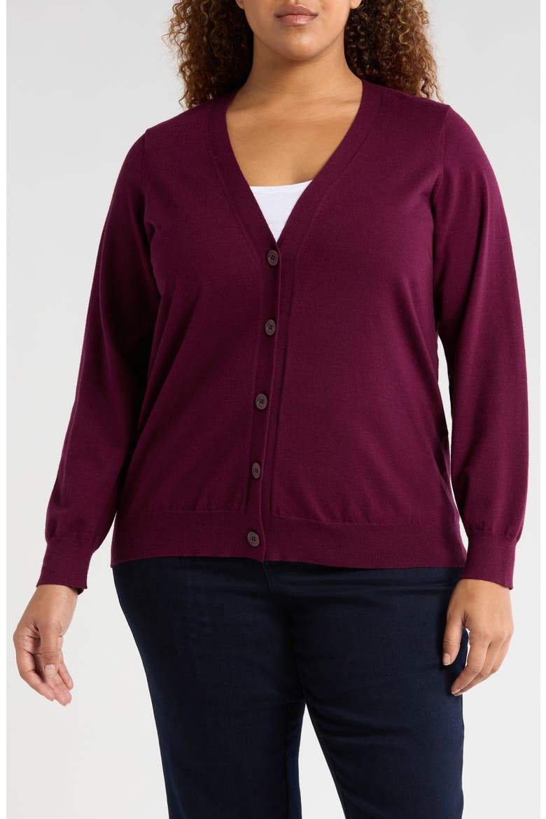 Cosmo Cardigan, Alternate, color, BLACK CHERRY