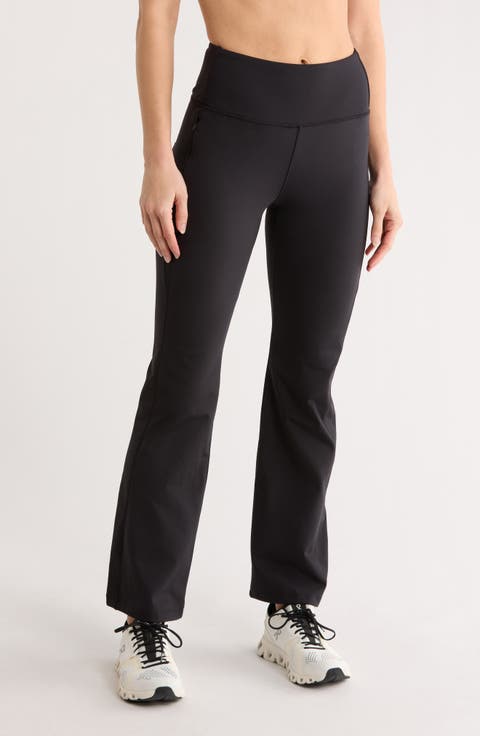 Polar Flow Zip Pocket Flare Leggings