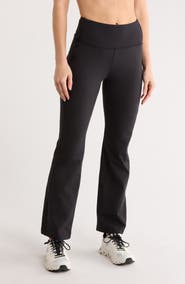 LAYER 8 Polar Flow Zip Pocket Flare Leggings