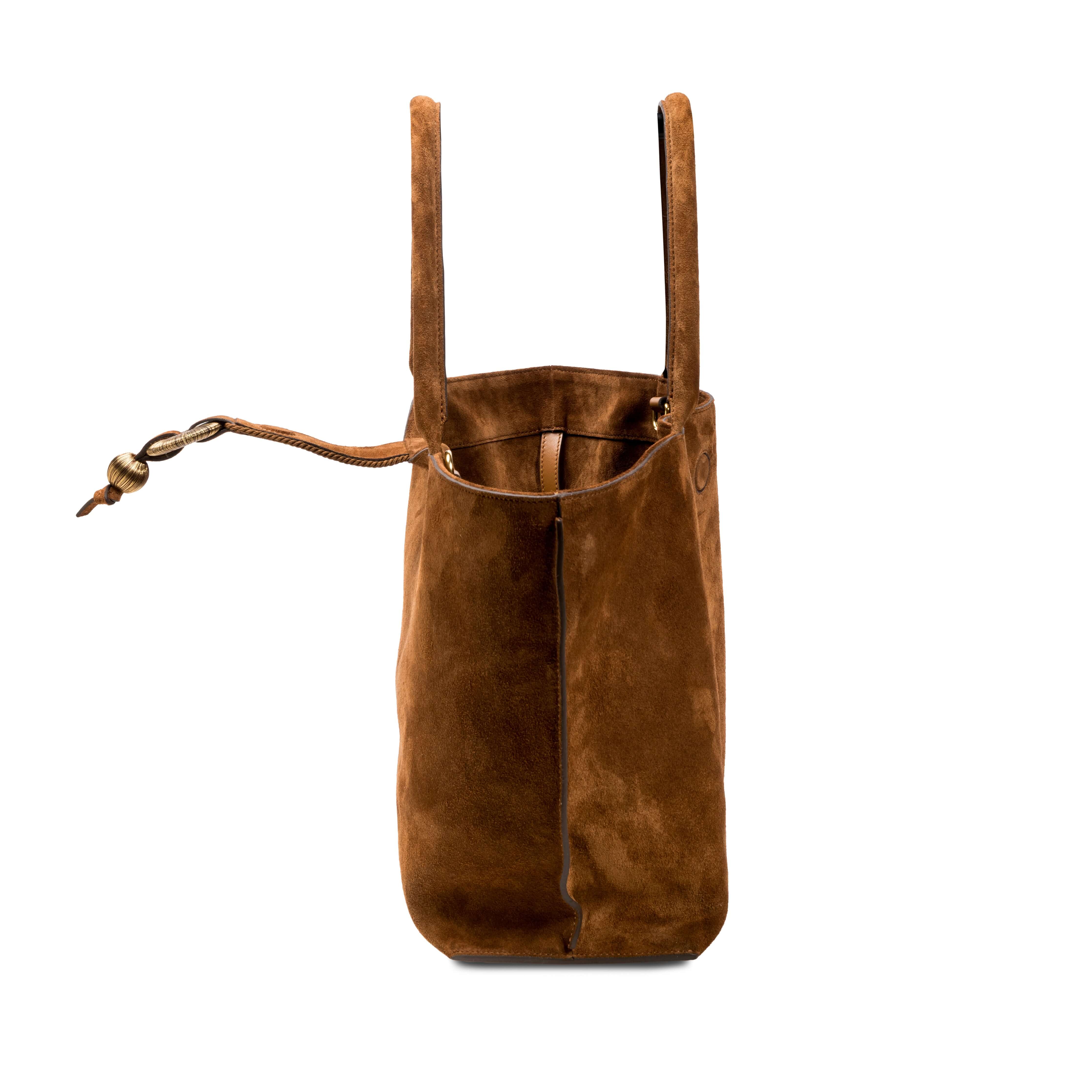 Boho Chic Camello Medium Tote Bag, Alternate, color, Camello